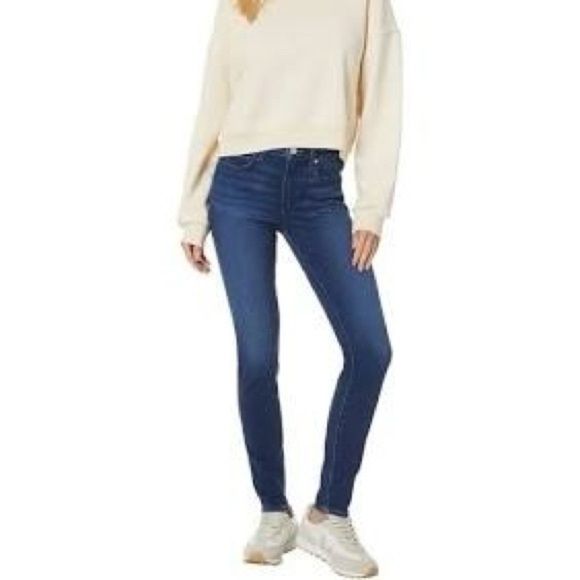 PAIGE Transcend Hoxton Ultra Skinny Jeans in Milane Wash Size 27 - Picture 1 of 10